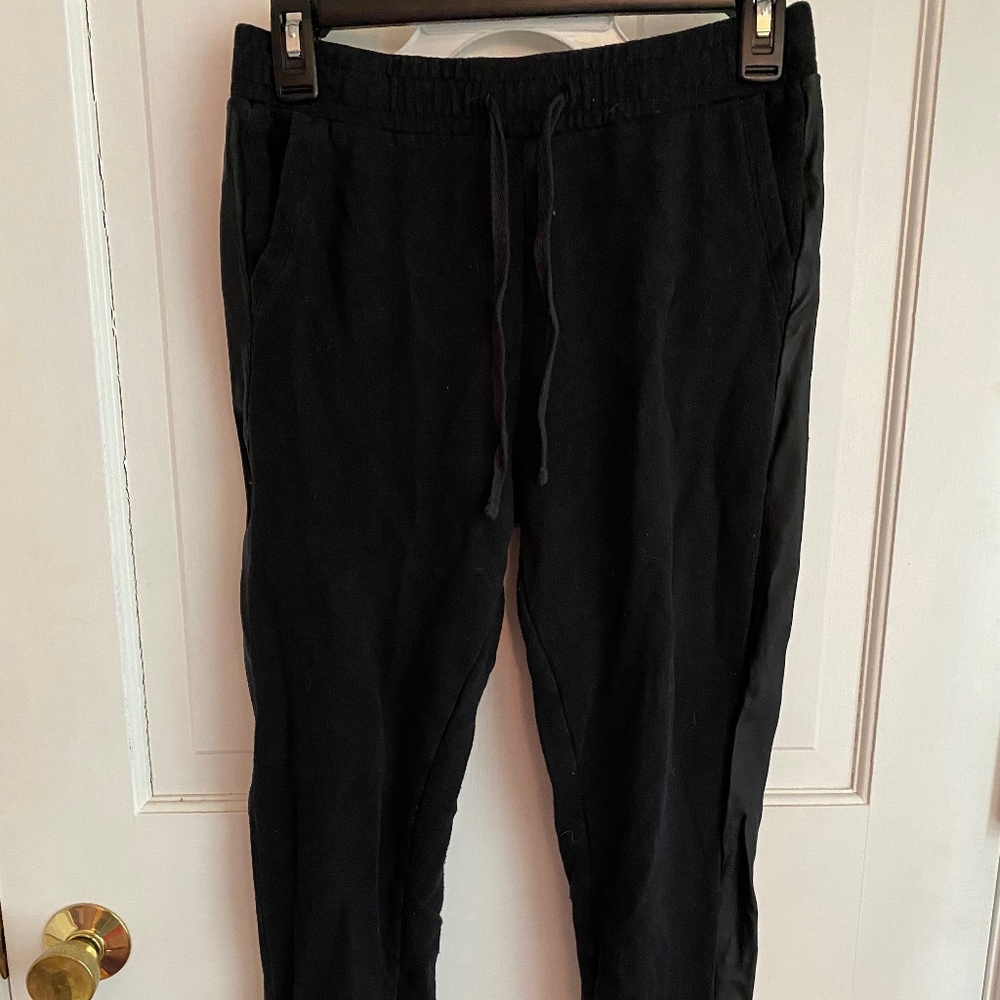 Black joggers